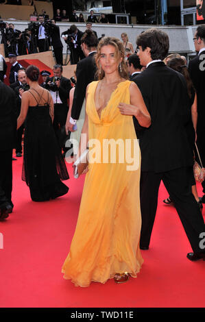 CANNES, FRANCE. 21 mai 2008 : Vahina Giocante à la première de 'Che' à la 61e International Film Festival de Cannes. © 2008 Paul Smith / Featureflash Banque D'Images