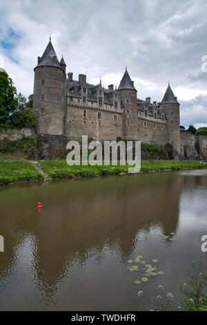 Le Château de Josselin Banque D'Images