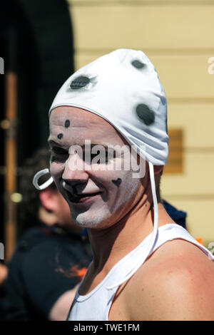 Helsinki Pride Parade 2015 à Helsinki, Finlande Banque D'Images