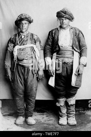 La Turquie, Birbiscian Karput les Arméniens dans la Vallée, 1900 Banque D'Images