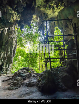 L'INAH Cave National Park situé à Miri Sarawak Division de la Malaisie Banque D'Images