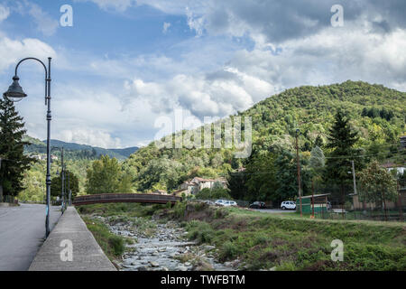 Les villages de Toscane Banque D'Images