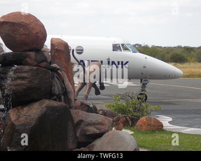 Phalabora aéroport, Afrique du Sud Banque D'Images