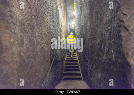 Williamson,Williamsons Tunnel Tunnels,,,folie,métro,Liverpool,ville,nord,nord,Merseyside,Angleterre,English,GB,Bretagne,la,UK,l'Europe, Banque D'Images