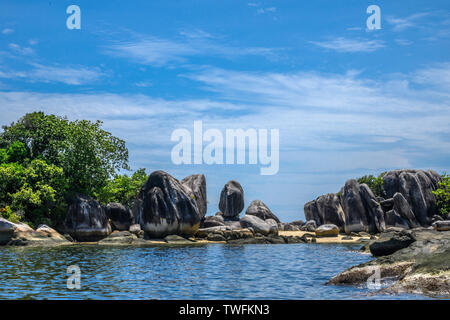 Batu Telor, Belitung, Indonésie Banque D'Images