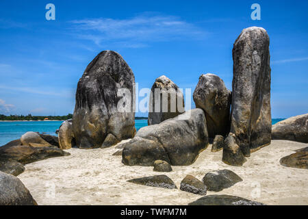 Batu Berlayar, Belitung Island, Indonésie Banque D'Images