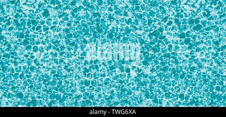 La texture de l'eau bleu réaliste dans la piscine vector illustration Illustration de Vecteur