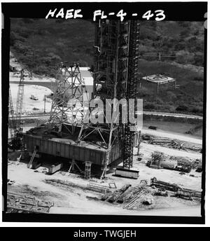 Suppression de 380 - un lanceur mobile, Kennedy Space Center de Titusville, Brevard County, FL Banque D'Images