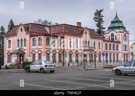 Vieux bâtiment à Broumov town District de Nachod en République Tchèque Banque D'Images
