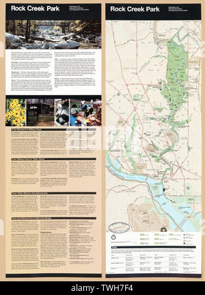 Anglais : couvre également la région de Northwest Washington D.C. *1999 : GPO--454-767/00139. Réimpression 1998. Note comprend et répertoire des sentiers. Texte, annuaire téléphonique, et col. ill. au verso. Accessible également sur le site Web de la Bibliothèque du Congrès comme une image raster. Rsd ; Rock Creek Park, Washington, D.C. Banque D'Images