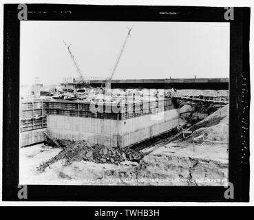 Centre de contrôle du sac, la construction du poste de commandement le 2 mars 1956, à au nord-est - Offutt Air Force Base, Quartier général du Commandement aérien stratégique et centre de commande, le bâtiment du Siège, 901 Boulevard SAC, Bellevue, Sarpy Comté, NW Banque D'Images