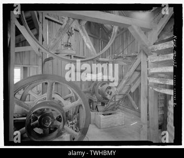 Même vue, mais à l'horizontale. - F. et H. Benning Company Oyster Moulin, 14430 Solomons Island Road (déplacé de 1014 Benning Road, Galesville, Anne Arundel County, Maryland), Solomons, Calvert Comté, MD ; Wilson, Frank ; Wilson frères ; Wilson, John L ; Wilson, James E ; Kensett, Thomas ; Daggett, Ezra, Appert, Nicolas ; F. et H. Benning Company ; Gruendler et concassage des brevets Pulverizer Company ; A. J. Sackett ; Raymond Impact Pulverizer Company frères ; Williams et concasseur Brevet Pulverizer Company ; Sturtevant Mill Company ; Radcliffe, Lewis ; Croteau, Todd, gestionnaire de projet ; Dodds, Richard, répondant ; Ca Banque D'Images