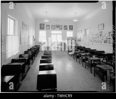 Petites classes, à l'Est - Ville de Locke, Joe Shoong l'école chinoise, 13920, rue Main, Locke, comté de Sacramento, CA Banque D'Images