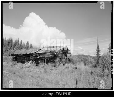 Côté, À AU NORD-OUEST - Charlie Cabine Principale Yale, Glacier, près de Nolan, Fairbanks, AK, zone de recensement de Yukon-Koyukuk Banque D'Images