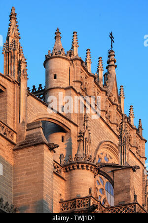 L'Espagne, Andalousie, Séville, Cathédrale, Banque D'Images