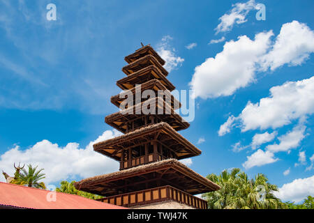 Orlando, Floride. Le 10 mai 2019. Vue de dessus de Walt Disney's Enchanted Tiki Room dans le royaume magique. Banque D'Images