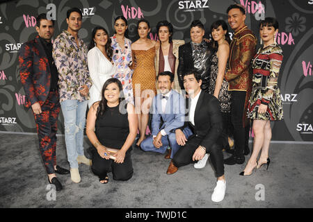 Premiere film Vida avec : Adrian Gonzalez, Carlos Miranda, Chelsea Rendon, Melissa Barrera, Mishel Prada, Roberta Colidrez, Ser, Luis Bordonada Anzoategui, Raul Castillo, Tonatiluh, Erika Soto Où : Los Angeles, California, United States Quand : 21 mai 2019 : Crédit/WENN.com Apega Banque D'Images