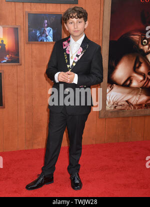 Los Angeles, USA. 20 Juin, 2019. Août Maturo assiste à la première de 'Annabelle' Warner Bros vient à la maison" au Regency Village Theatre le 20 juin 2019 à Westwood, en Californie. Credit : Tsuni/USA/Alamy Live News Banque D'Images