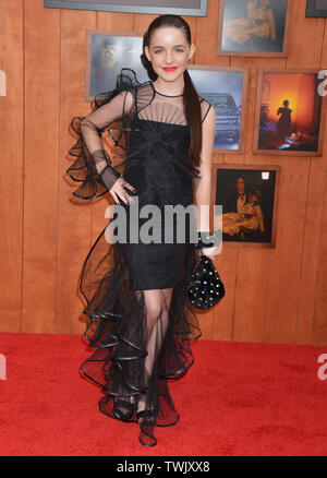 Los Angeles, USA. 20 Juin, 2019. Grace Mckenna 034 assiste à la première de 'Annabelle' Warner Bros vient à la maison" au Regency Village Theatre le 20 juin 2019 à Westwood, en Californie. Credit : Tsuni/USA/Alamy Live News Banque D'Images