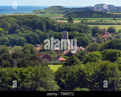 Weybourne Village North Norfolk UK Summer Banque D'Images