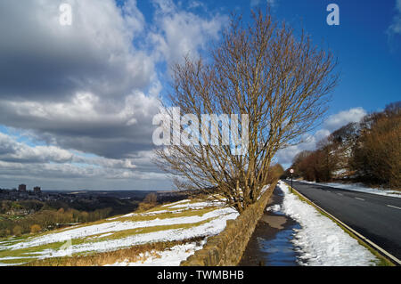 UK,South Yorkshire,Sheffield,A57 près de Rivelin Banque D'Images