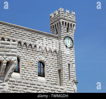 La ville de Monaco, Monaco - 13 juin 2014 : le Palais des Princes de Monaco Résidence officielle Banque D'Images