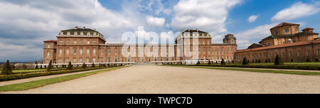 Reggia di Venaria Reale 1658-1679, ancien palais, Résidences des Savoie. Site du patrimoine mondial de l'UNESCO à Turin, Piémont, Italie Banque D'Images