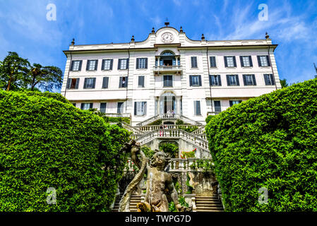 Villa Carlotta, Lac de Côme Banque D'Images