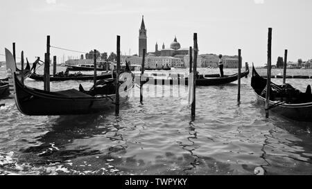 Vue sur le Grand Canal à Venise Banque D'Images