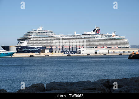 Bateau de croisière Mein Schiff 2 exploité par TUI à quai à Gibraltar Banque D'Images