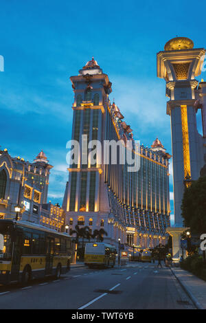 Le Galaxy Macau, l'hôtel resort et casino à Cotai strip, Taipa de Macao. Banque D'Images