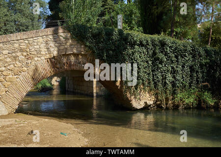 Pont Romain de Riofrio, province de Grenade, Andalousie, espagne. Banque D'Images