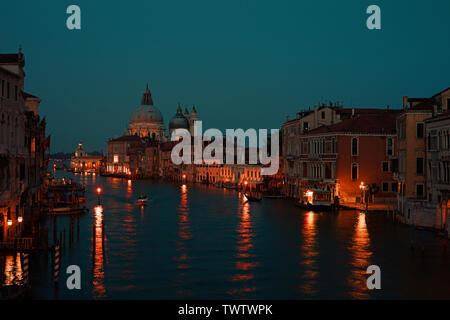 Venise de nuit Banque D'Images