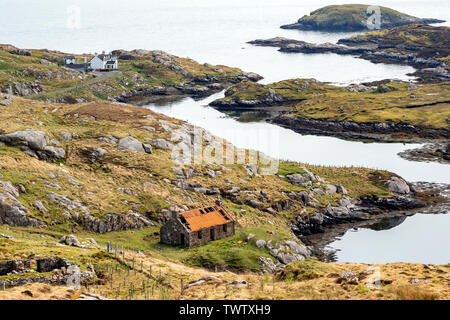 D'entrée de l'Atlantique, Harris, Harris et Lewis, Hebides, Ecosse, Royaume-Uni Banque D'Images