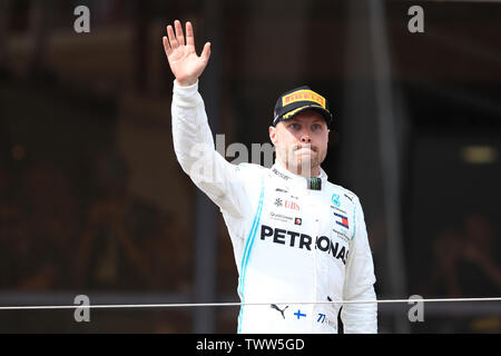 Marseille, France. 23 Juin, 2019. FIA Formula 1 Grand Prix de France, la Journée de la course ; Mercedes AMG Petronas Motorsport, Valtteri Bottas Credit : Action Plus Sport Images/Alamy Live News Banque D'Images