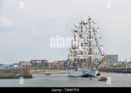 Scheveningen, Pays-Bas. 23 Juin, 2019. SCHEVENINGEN - 23-06-2019 Sail, Scheveningen, Sail-Out Parade Jour 4 : Crédit Photos Pro/Alamy Live News Banque D'Images