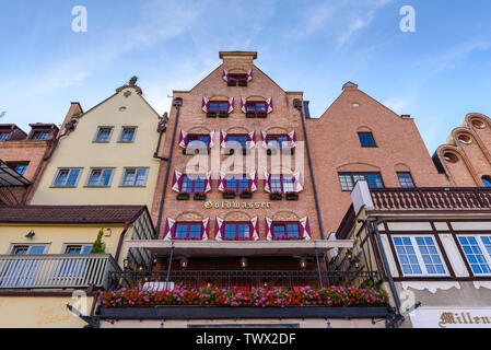 GDANSK, Pologne - 22 juin 2019 : l'architecture de la ville historique de Gdansk. L'Europe. Banque D'Images