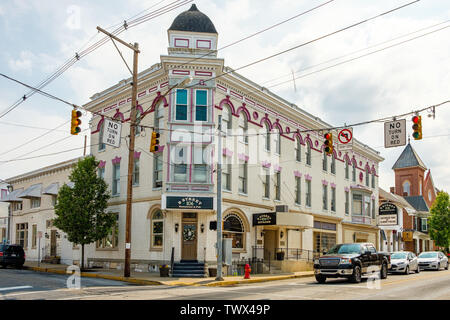 B 104 rue Restaurant et pub, 104 East Street, Baltimore, Maryland Greencastle Banque D'Images