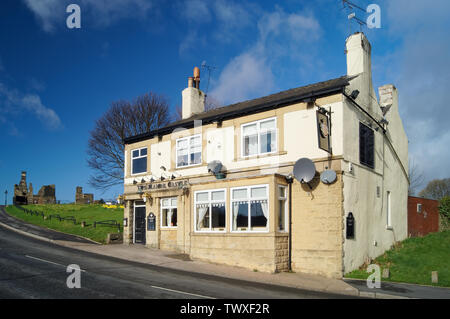 UK,Yorkshire du Sud, Sheffield, Sheffield Manor Lodge connue localement sous le nom de Château de manoir Banque D'Images