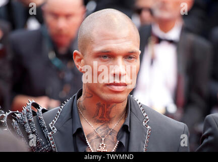 Jeremy Meeks lors de la cérémonie d'ouverture et les morts ne meurent pas à la projection de gala 72e Festival du Film de Cannes le mardi 14 mai 2019, Cannes, France. Crédit photo : Doreen Kennedy Banque D'Images