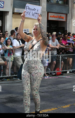 Toronto Pride Parade 2019 Banque D'Images