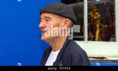 Acteur et directeur, David Hayman, visites, l'Edinburgh International Film Festival 2019 (EIFF) qui s'exécute jusqu'au 30 juin. Banque D'Images