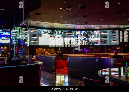 Las Vegas Sports Book Banque D'Images