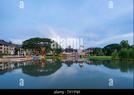 Image haute définition d'hôtel 4 étoiles de Chiang Rai en Thaïlande Banque D'Images