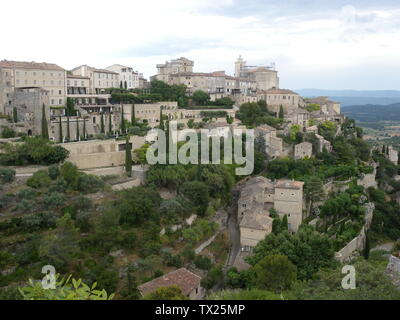 La France, la Provence, le village de Gordes Banque D'Images