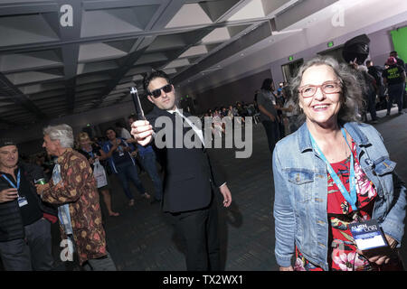 Los Angeles, CA, USA. 22 Juin, 2019. E un méfait de la présence de la direction des Réseaux & AlienCon Los Angeles 2019. Crédit : Jason Ryan/ZUMA/Alamy Fil Live News Banque D'Images