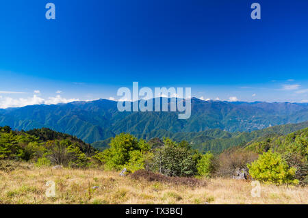 Automne paysage naturel de Shennongjia, Yichang, Province de Hubei Banque D'Images