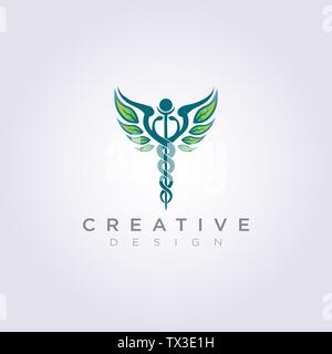 Organisation mondiale de la santé vecteur Illustration Design Logo Logo Symbole Clipart Modèle. Illustration de Vecteur