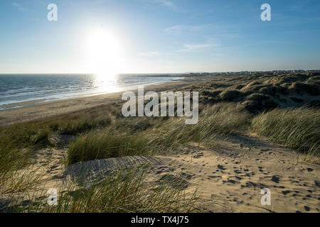 Traeth Llydan près de conseil informatique sur Anglesey au nord du Pays de Galles UK Banque D'Images