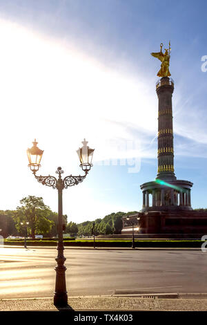 Allemagne, Berlin, en vue de la colonne de la victoire Banque D'Images